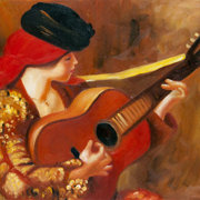 Ragazza con la chitarra