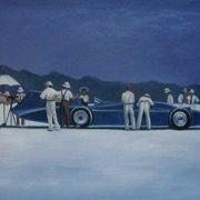 Bluebird at Bonneville