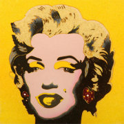 WARHOL    Marylin su Giallo