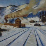 Nikolai Ulyanov - train ash gone by