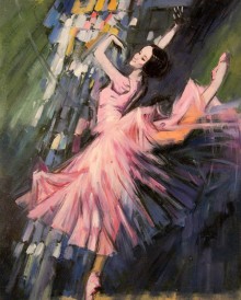 Ballerina in rosa