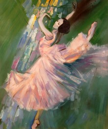 Ballerina in rosa