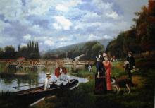 Julius Stewart - Seine St. Bougival