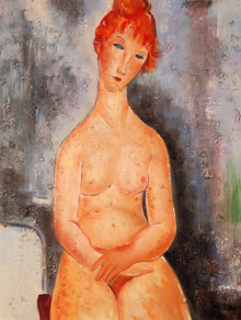 Nudo seduto