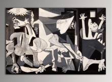 Guernica con telaio estetico