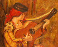 Ragazza con la chitarra