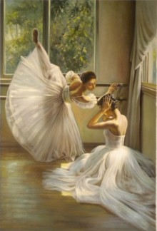 Ballerine esercizi 70x50 cm