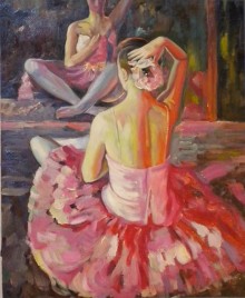 Ballerina allo specchio