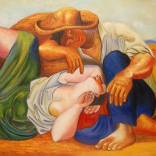 contadini alla siesta