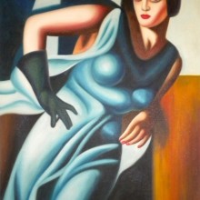 Ritratto di donna in verde