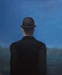 Uomo di spalle