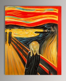 Munch urlo 60x50x2 cm