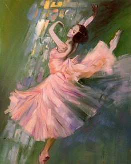 Ballerina in rosa