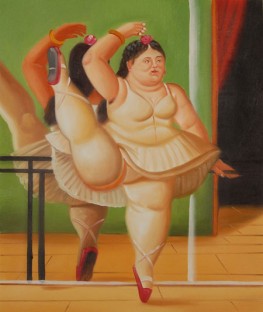 Ballerina alla barra