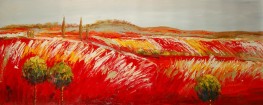 Il paesaggio toscano 50x150cm