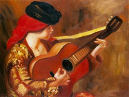 Ragazza con la chitarra