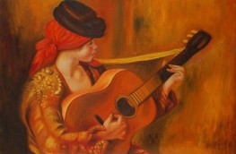 Ragazza con la chitarra