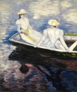 Girls in a boat