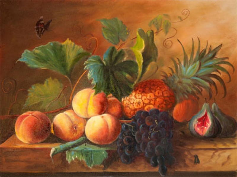 Quadro Natura Morta Con Frutta Di Picart Scuola Nature Morte Falso D Autore 40x30cm Natura Morta