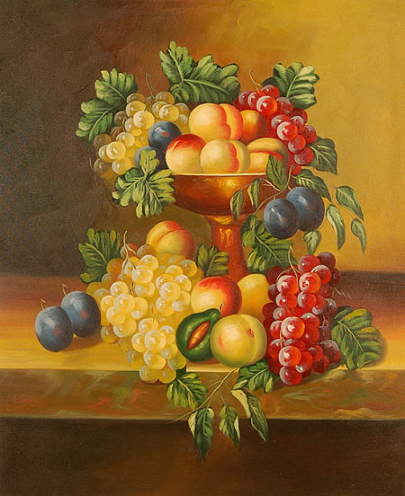 Quadro Natura Morta Con Frutta Di Picart Scuola Nature Morte Falso D Autore 60x50cm Natura Morta