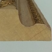 Cornice barocca in oro anticato 90x120