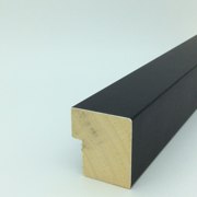 Cornice a cassettone americano nero 60x90