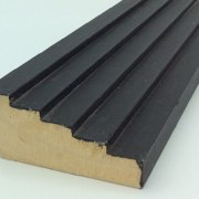 Cornice a scalare nera 60x90