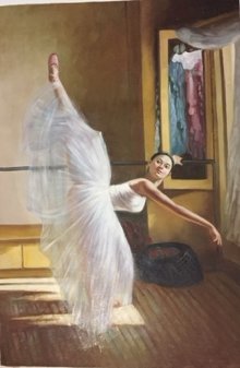 Ballerina alla sbarra