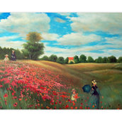 Monet Passeggiata 90x60x2cm