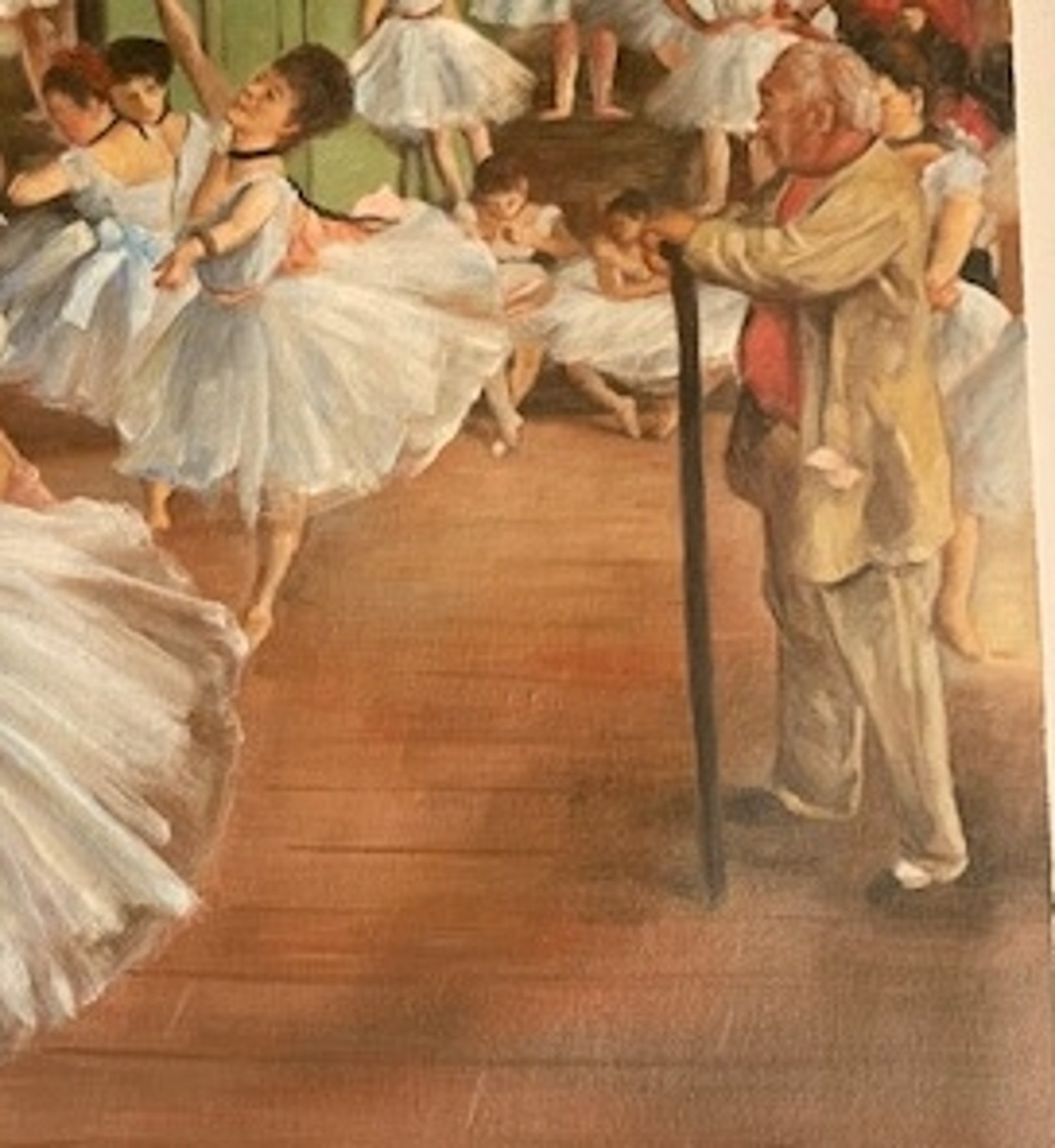 la classe di danza degas