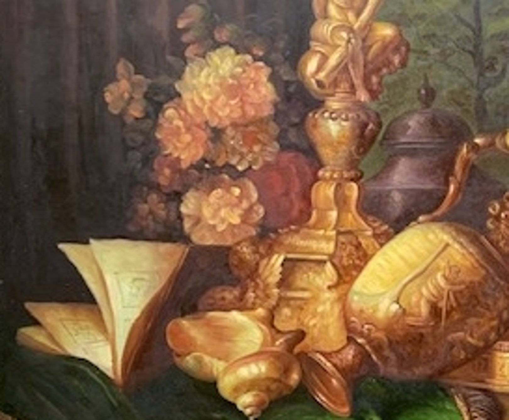 Still life with a precious vessel