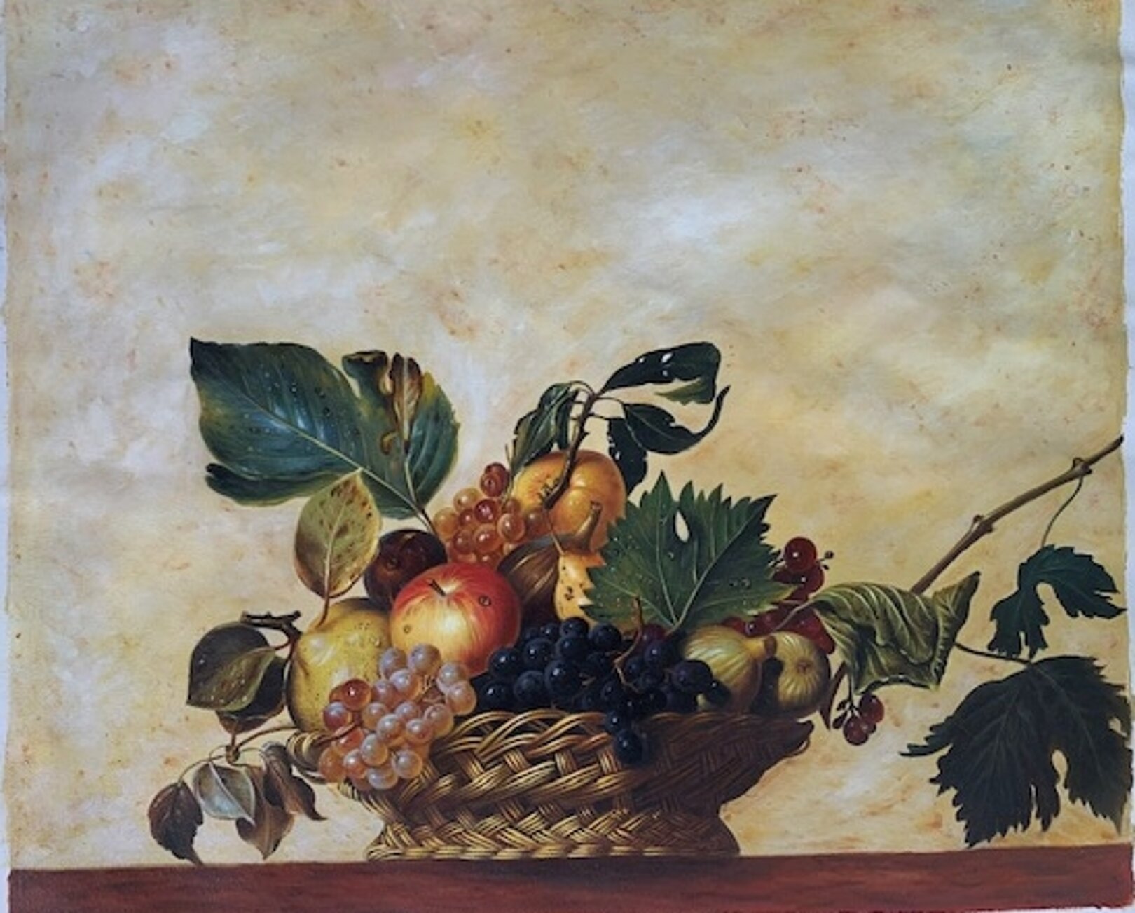 cesta di frutta - qualità museale