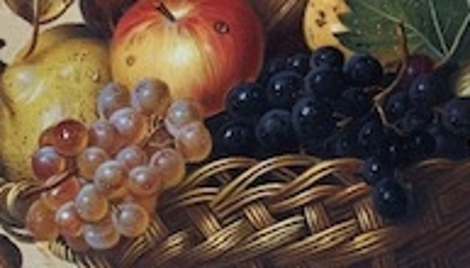 cesta di frutta - qualità museale