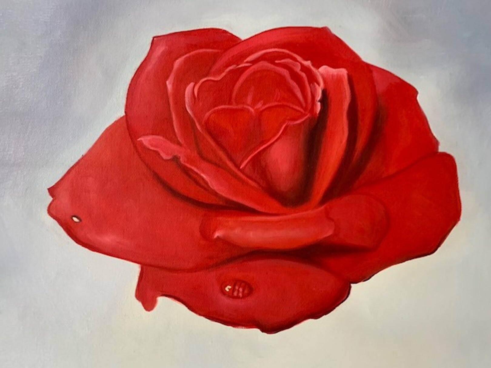 La Rosa Meditativa 90X60cm