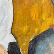 jeanne hébuterne con telaio