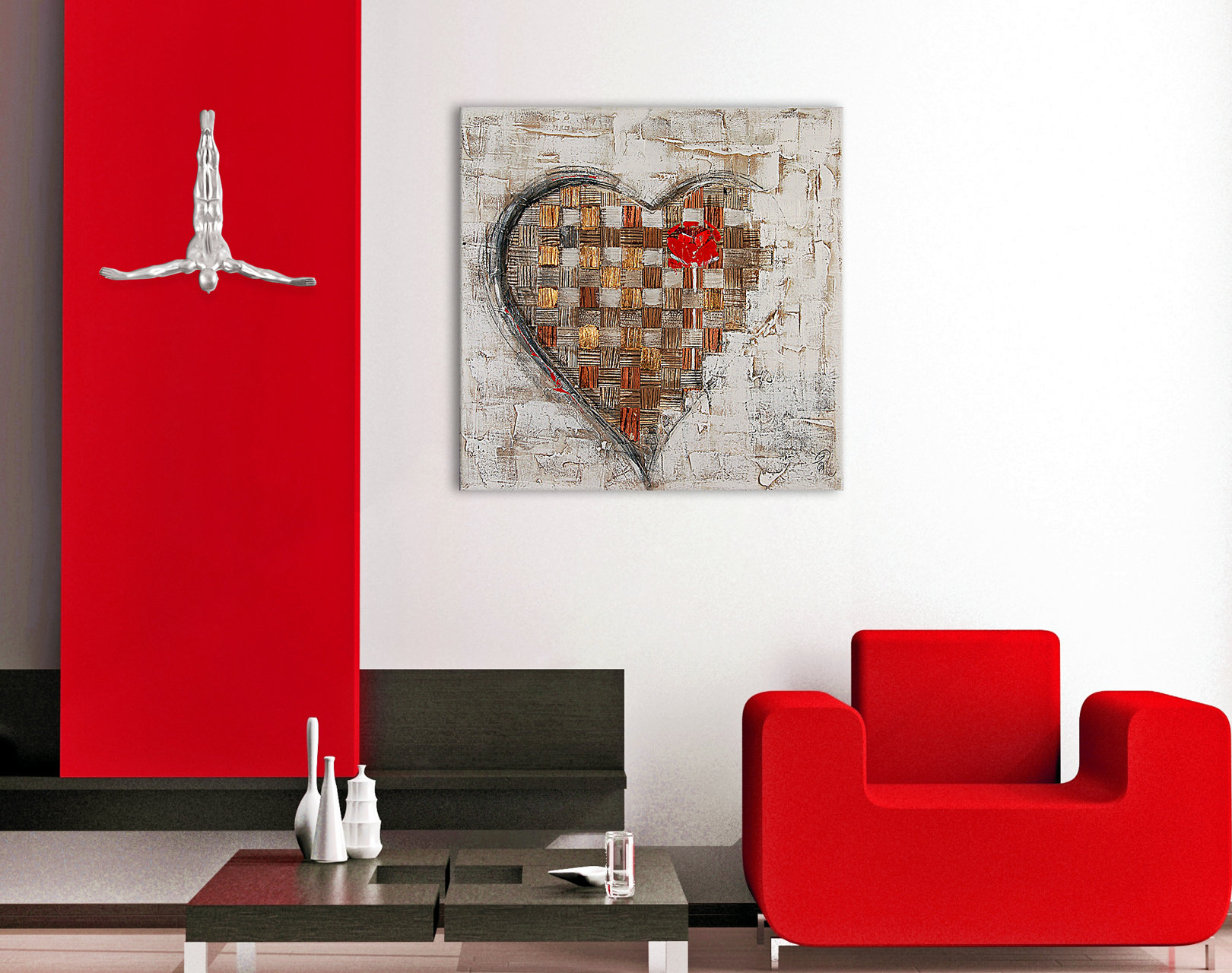 Cuore con Rosa