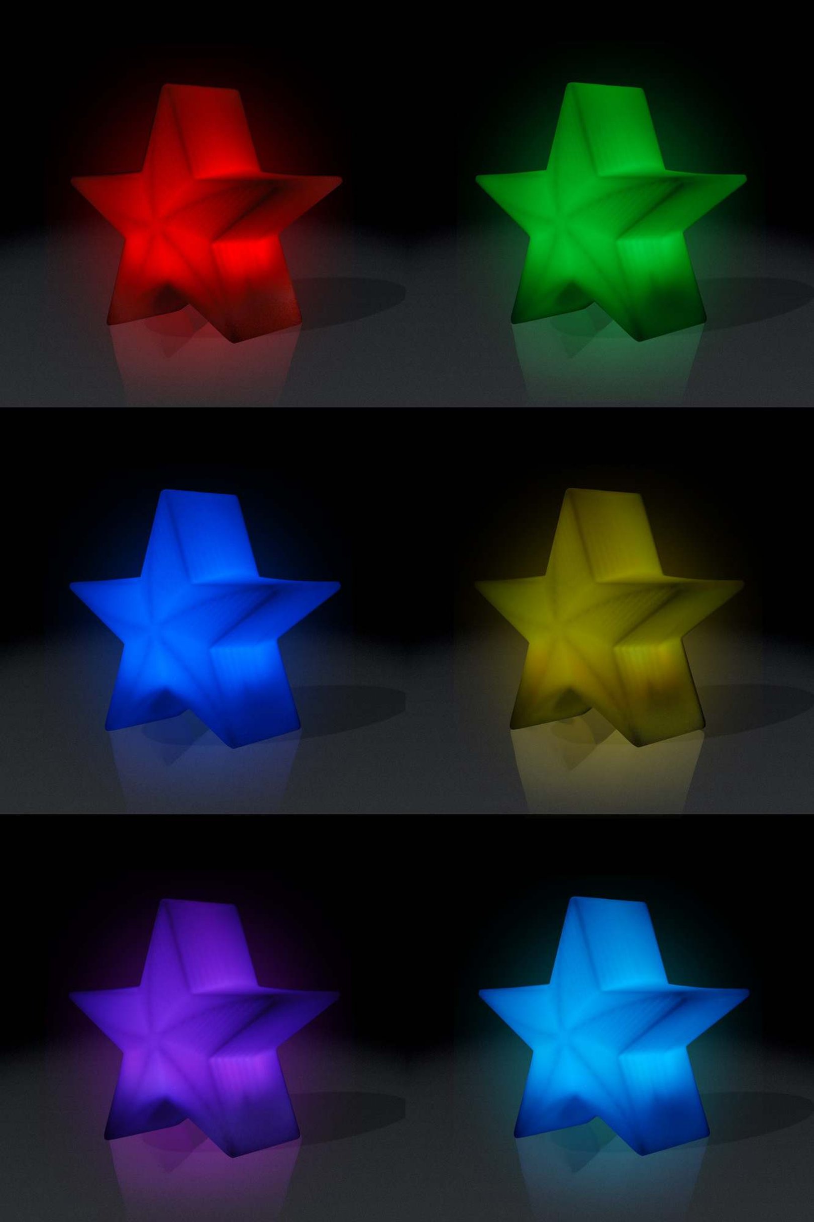 Lampada Stella Multicolore