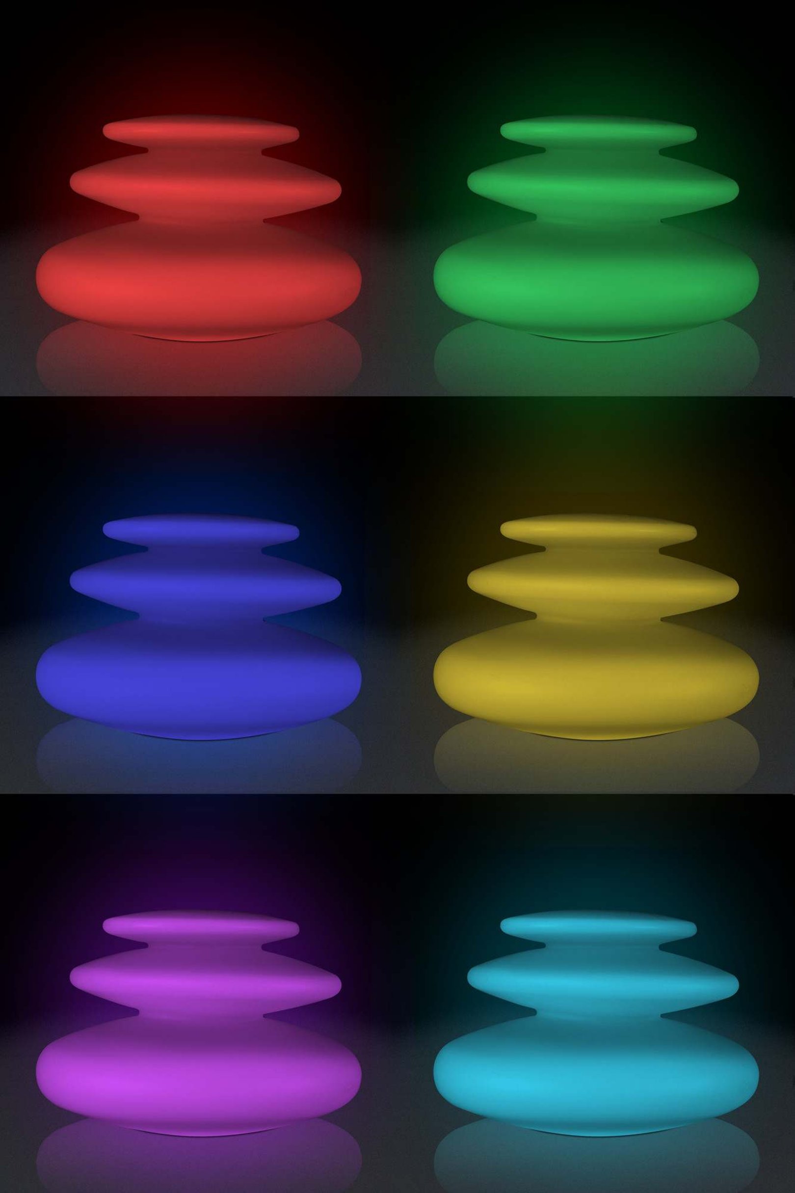 Lampada Pietre Zen Multicolore