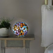 Abat-Jour sfera con fiori