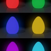 Lampada Uovo Multicolore