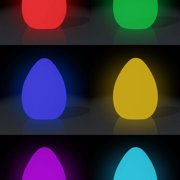 Lampada Uovo Multicolore