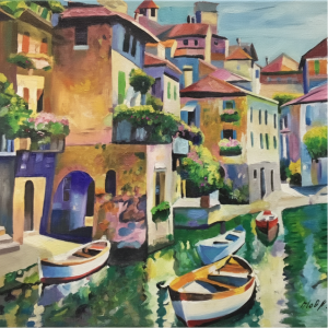 Autore Sconosciuto - Paesaggi Impressionisti