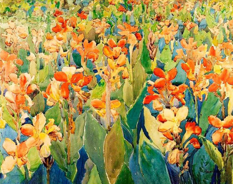 Letto di fiori