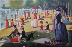 Una domenica pomeriggio sull’isola di La Grande Jatte